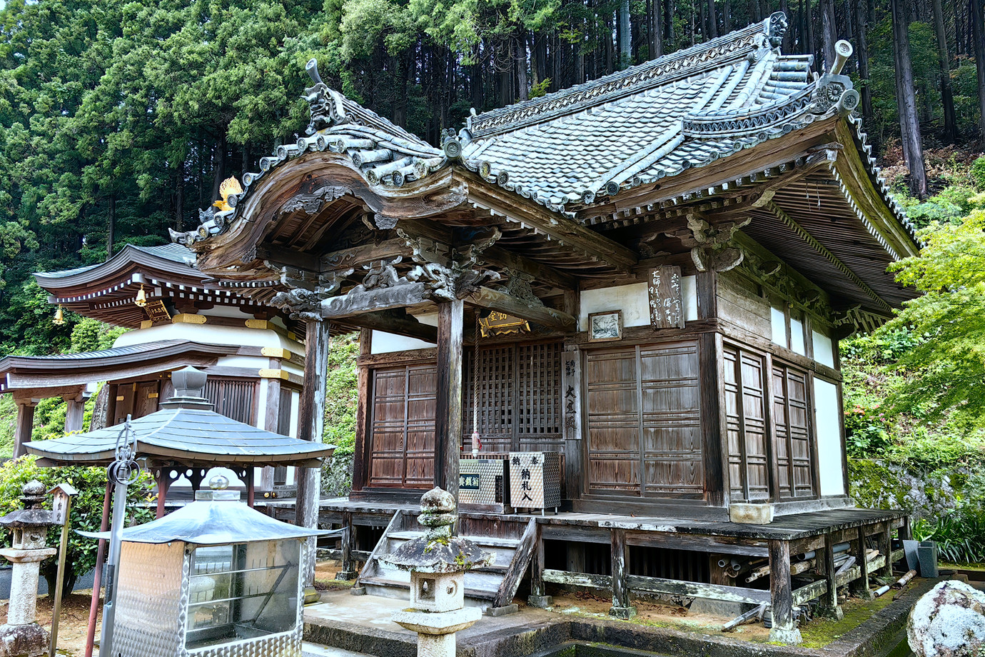 四國遍路-一{王果}山佛木寺